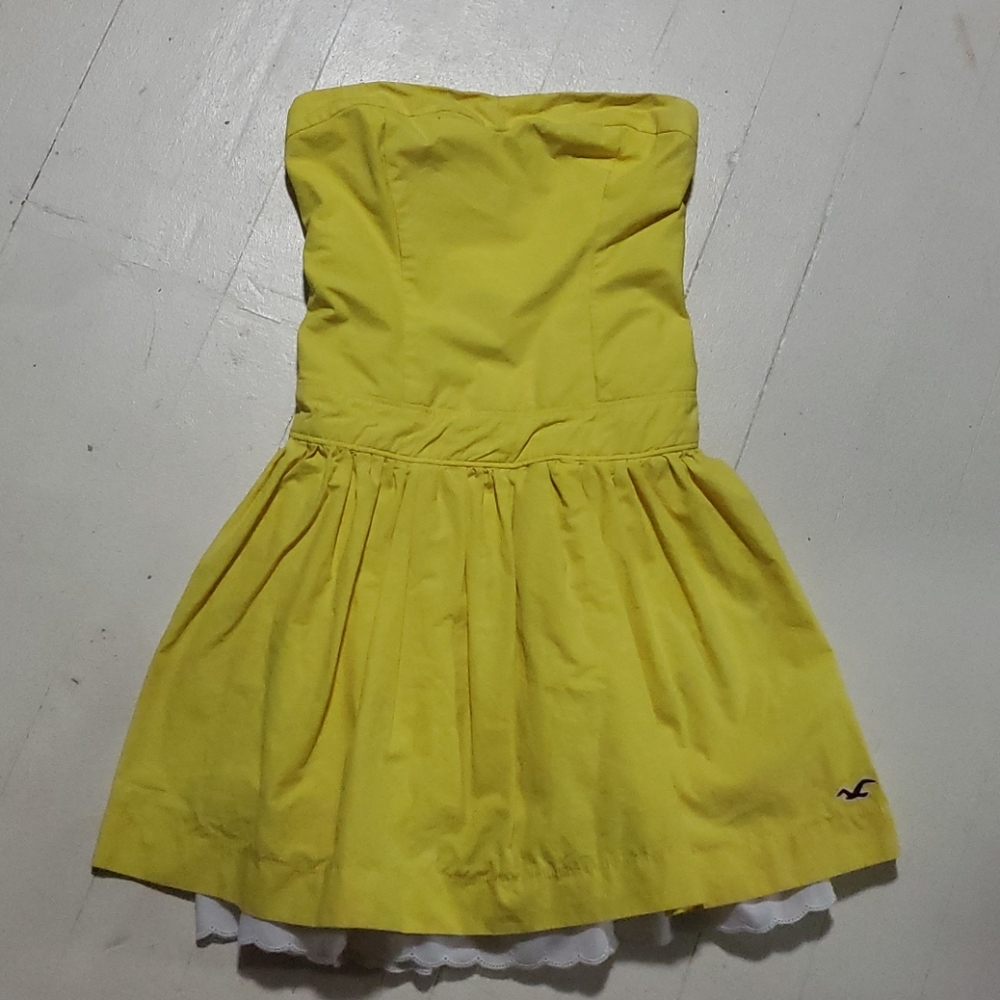 Hollister Strapless Mini Dress